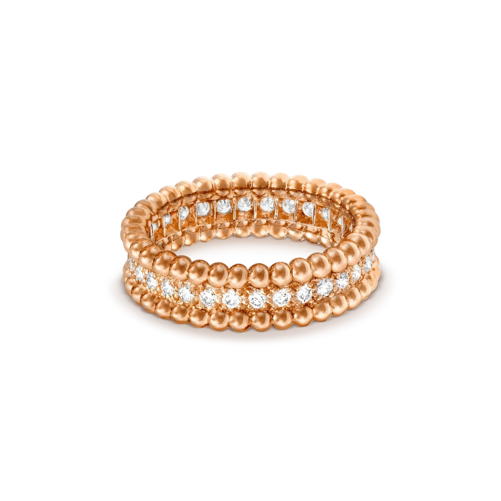 ¡®Lumi¡¯PERLEE DIAMOND ROSE GOLD RING