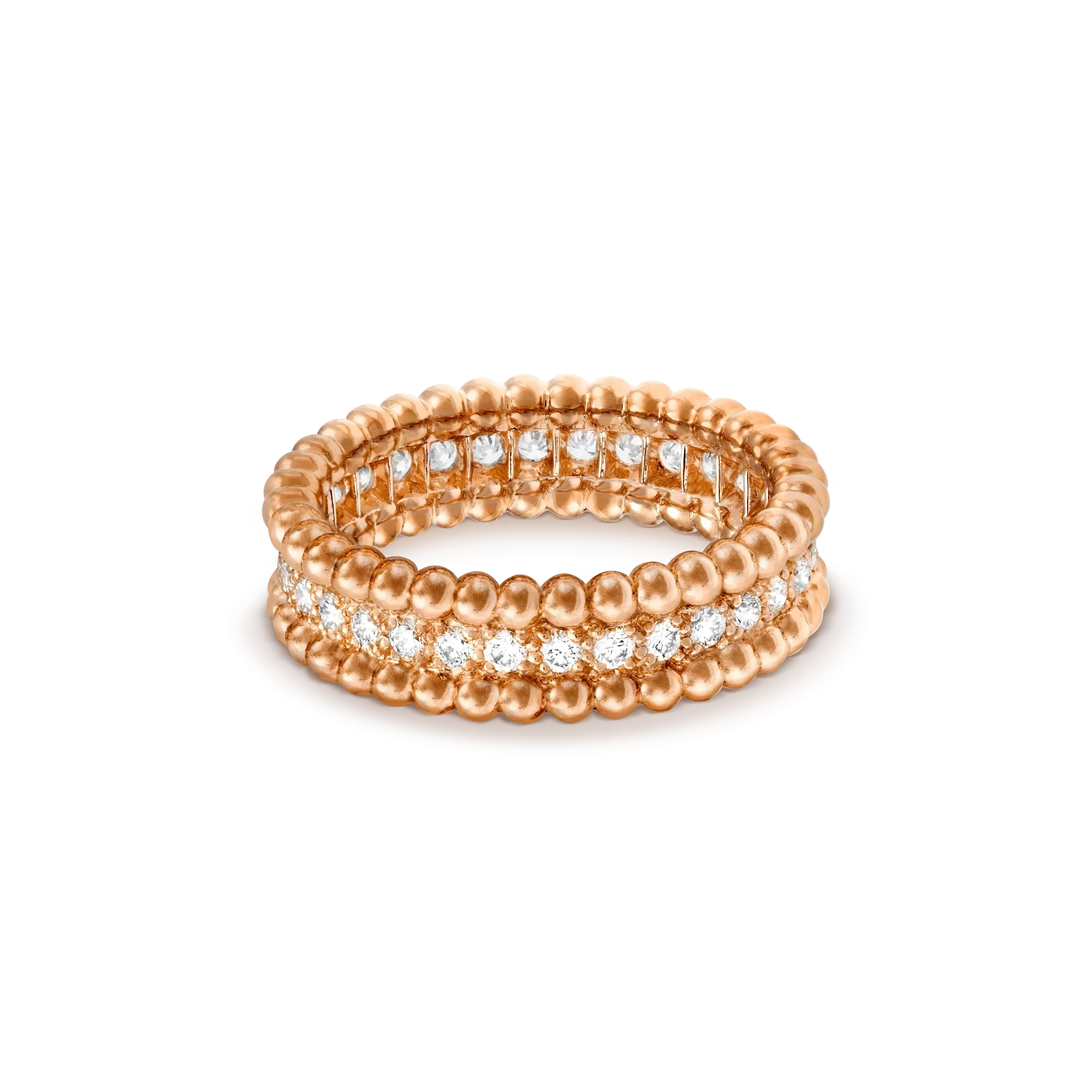 ¡®Lumi¡¯PERLEE DIAMOND ROSE GOLD RING