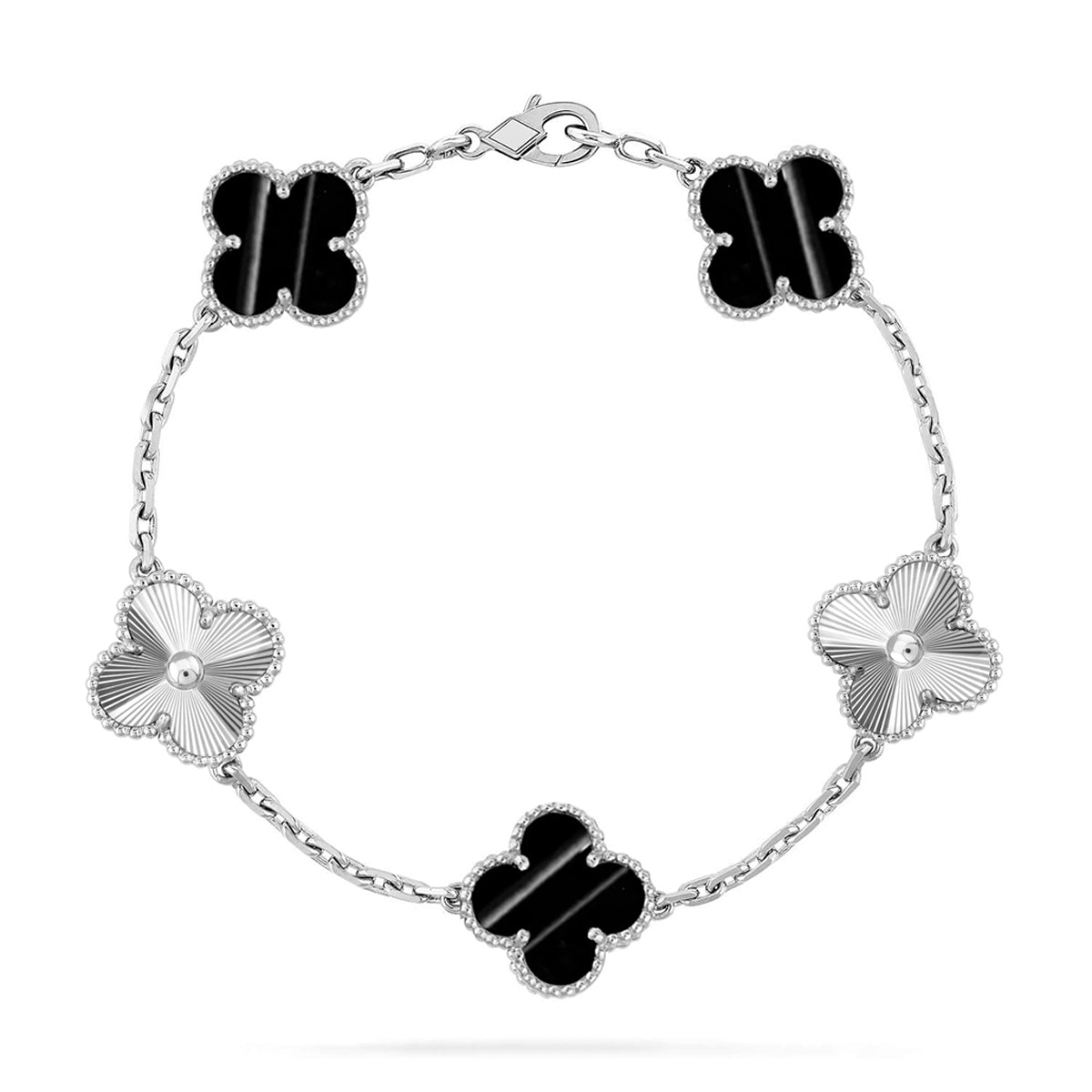 [Lumi]New  CLOVER 5 MOTIF PULSAR STONE BRACELET COLLECTION