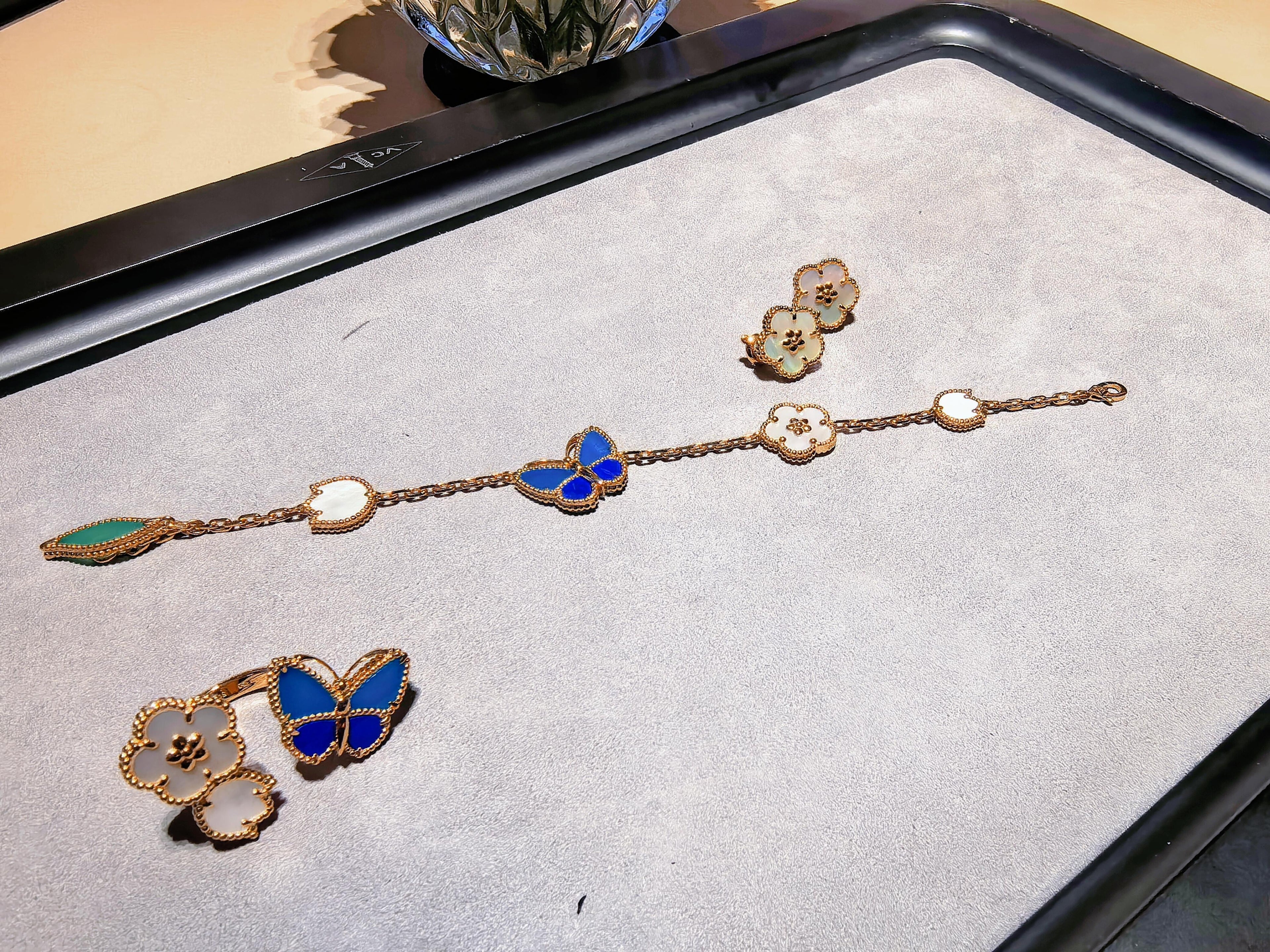 [Lumi]2026 NEW SPRING LUCKY 5 MOTIF BRACELET