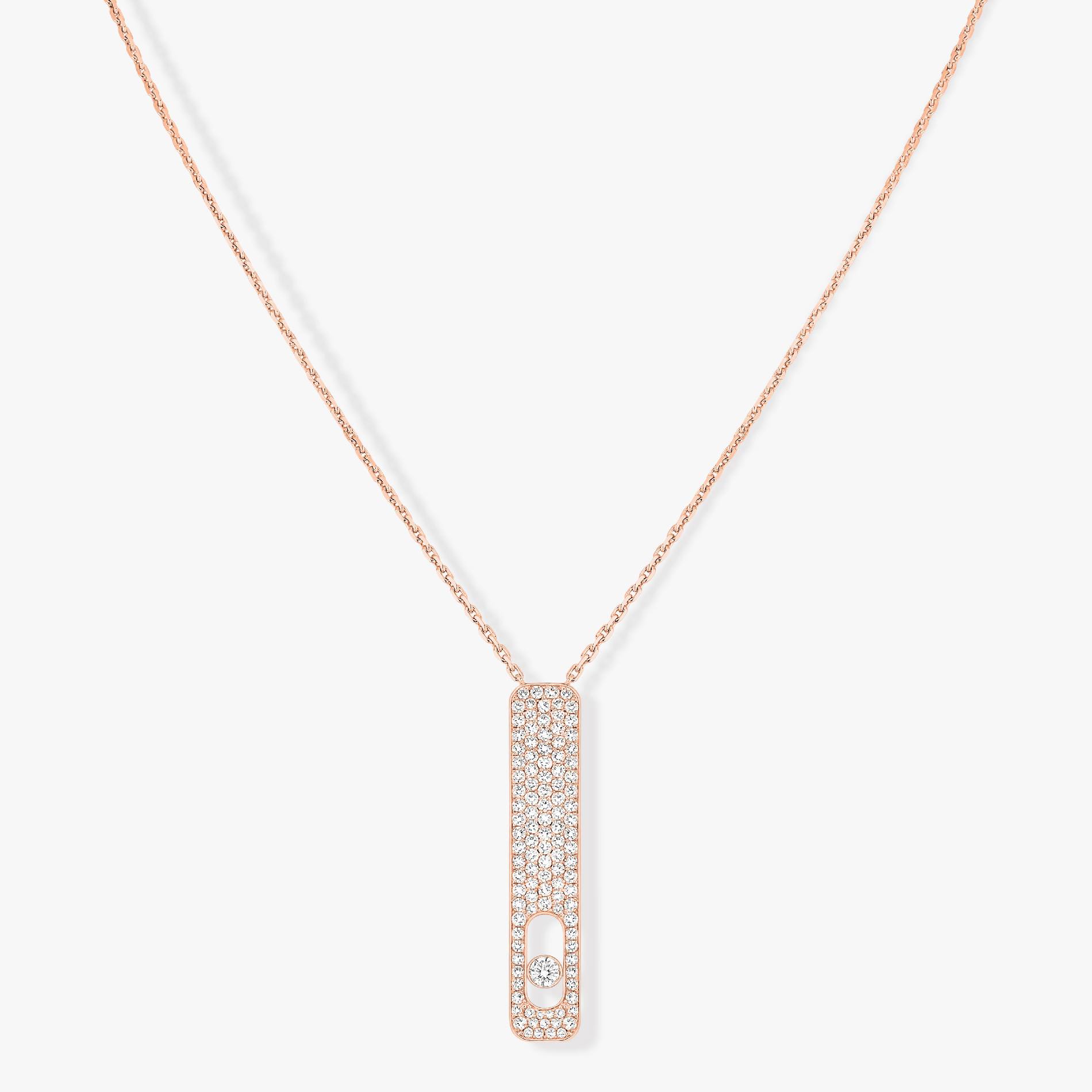 [Imperial Jewelrys]MY FIRST DIAMOND PAVED NECKLACE
