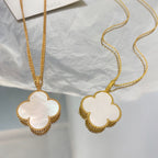 ¡®Lumi¡¯CLOVER 25MM MOP LARGE PENDANT NECKLACE
