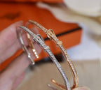 [Lumi Jewelry]DIAMOND-ENCRUSTED BRACELET THREE COLORS