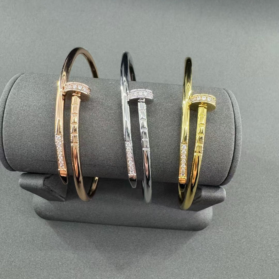 [Lumi]JUSTE BRACELET 2.5MM DIAMONDS NEW