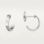 ¡®Lumi¡¯LOVE EARRINGS 2.65MM SILVER