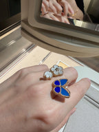 [Lumi Jewelry]2026 NEW MODEL SPRING LUCKY 3 MOTIF GOLD RING