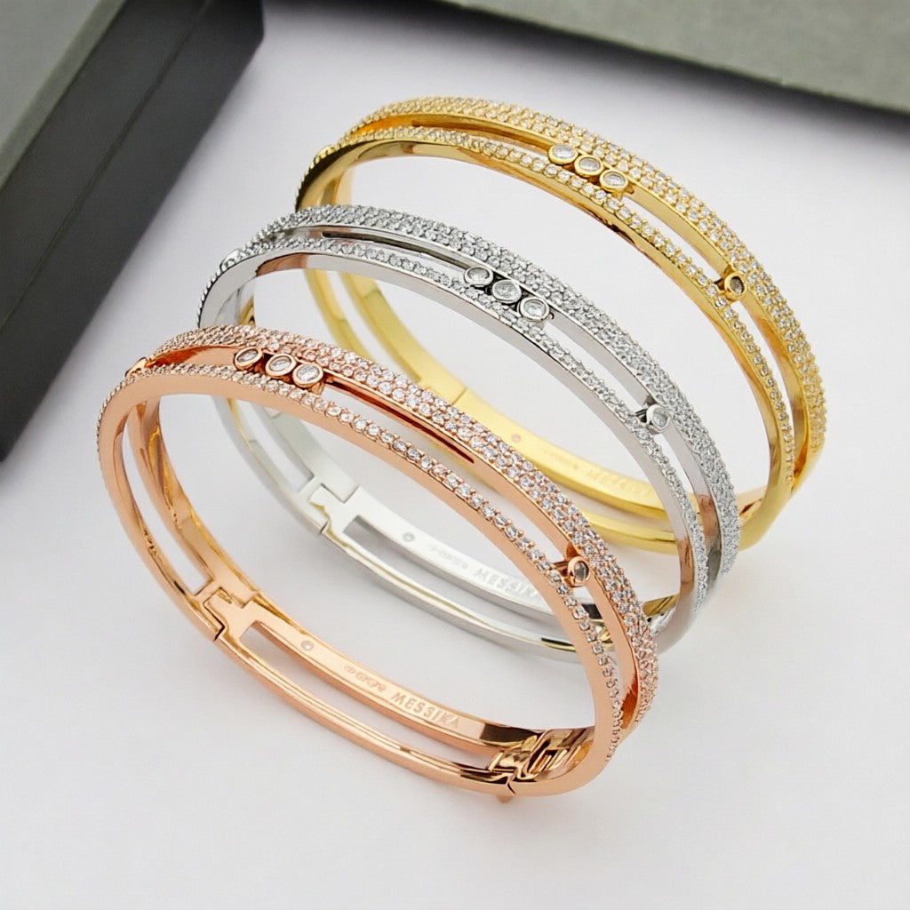 [Imperial Jewelrys]Move Romane pavé bangle