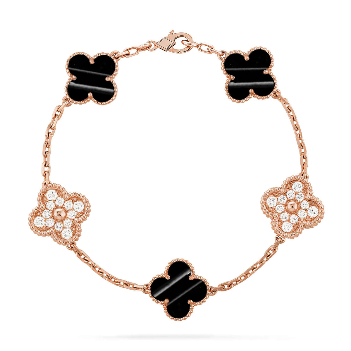 [Lumi]New  CLOVER 5 MOTIF PULSAR STONE BRACELET COLLECTION