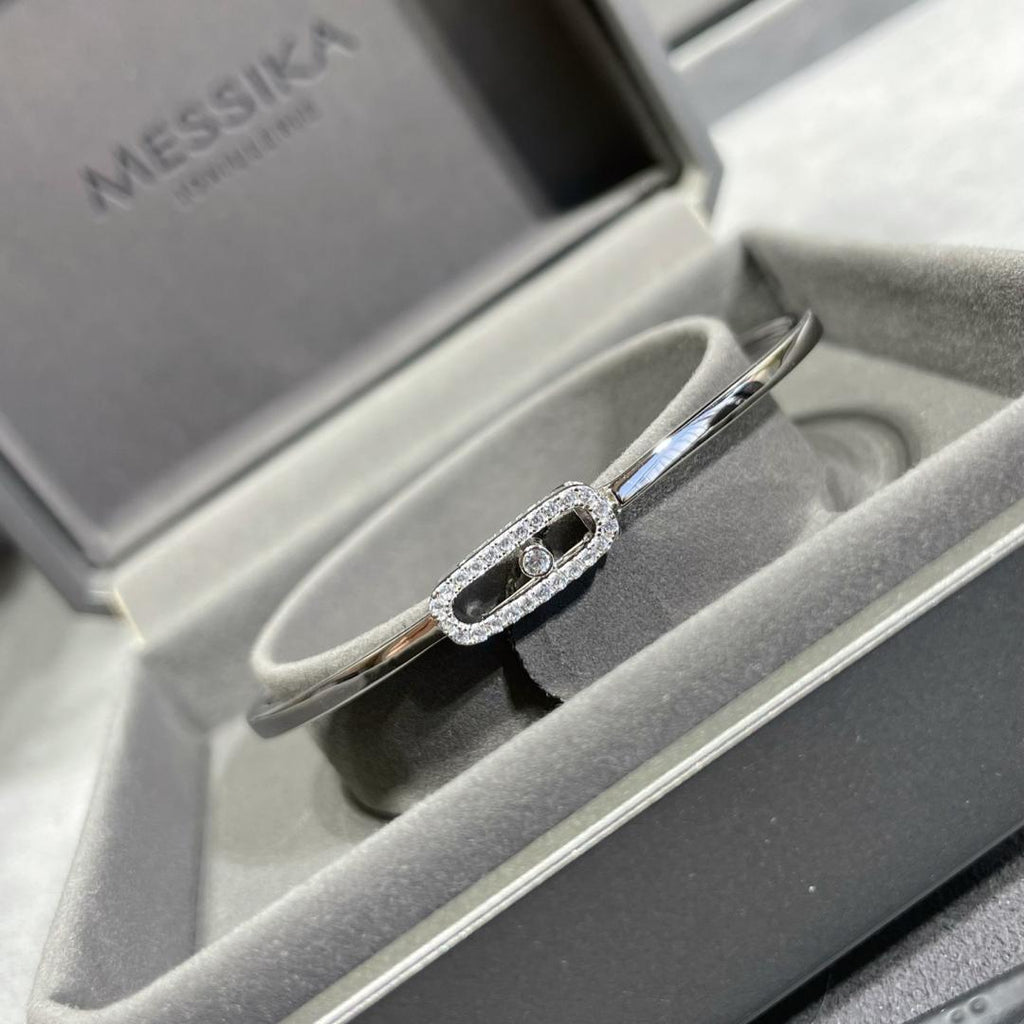 [Imperial Jewelrys]Move Uno pavé flex bangle medium