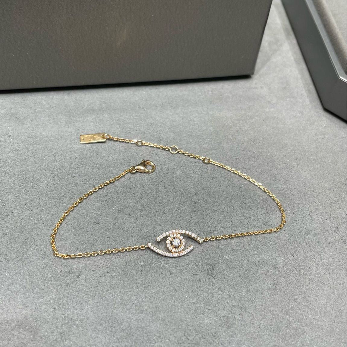 [Imperial Jewelrys]Lucky Eye Pave-Set Diamond Bracelet