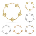 [Lumi jewelry] CLOVER 5 MOTIF LASER BRACELET COLLECTION