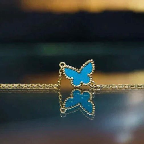 ¡®Lumi¡¯BUTTERFLY TURQUOISE BUTTERFLY BRACELET