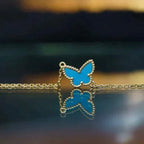 ¡®Lumi¡¯BUTTERFLY TURQUOISE BUTTERFLY BRACELET