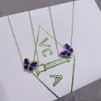 [Imperial] 2026 BUTTERFLY BLUE   NECKLACE