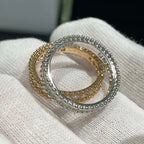 ¡®Lumi¡¯PERLEE DIAMOND ROSE GOLD RING