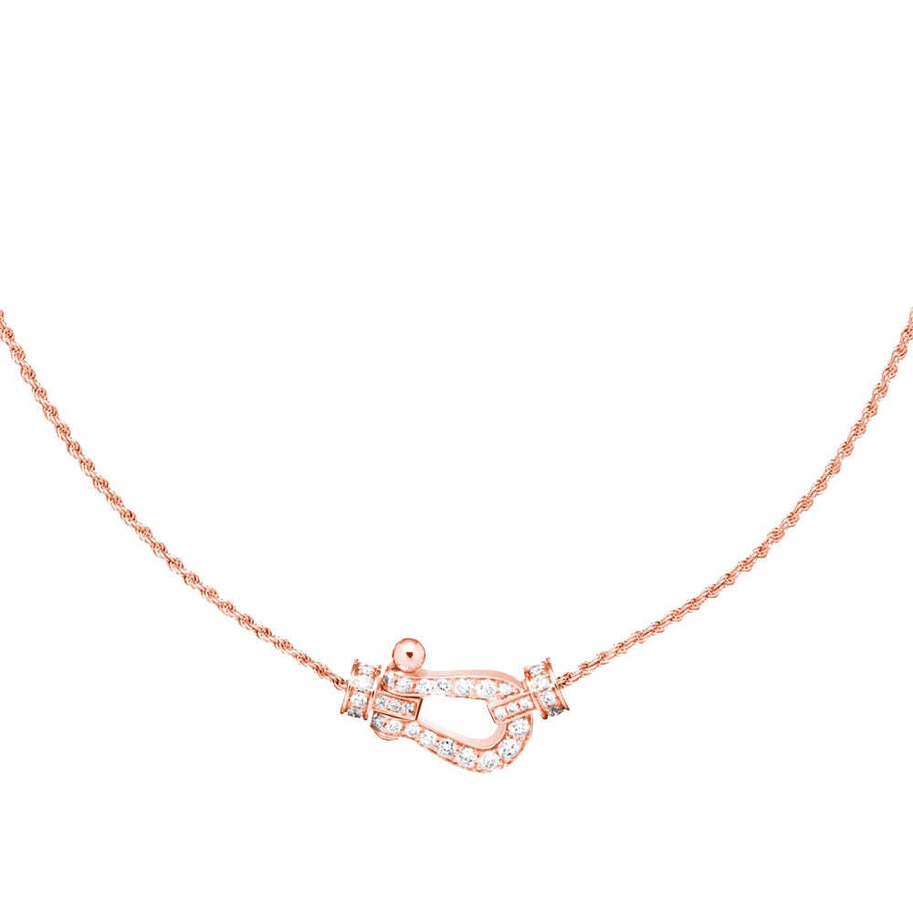 ¡®Lumi¡¯FORCE 10 PINK GOLD DIAMOND NECKLACE