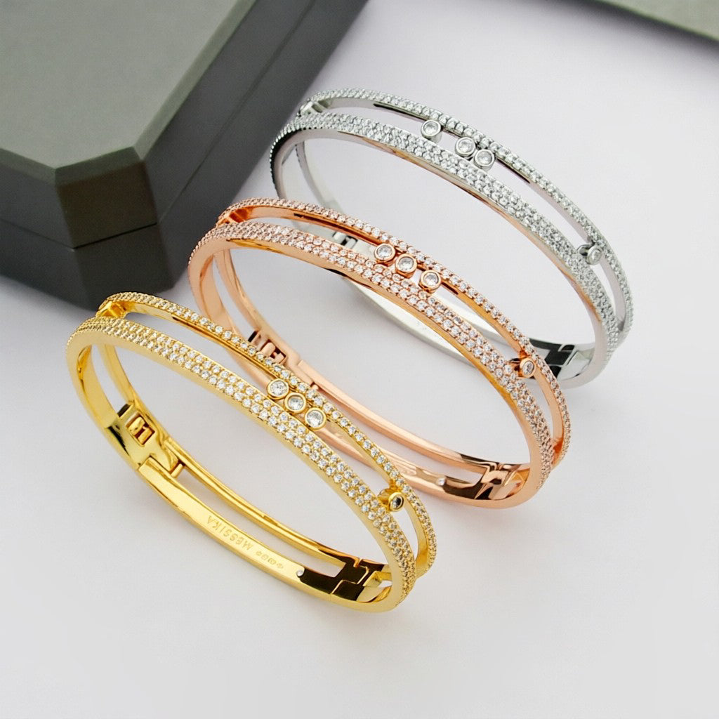 [Imperial Jewelrys]Move Romane pavé bangle