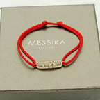 [Imperial Jewelrys]Messika Care(s) pink cord pavé bracelet