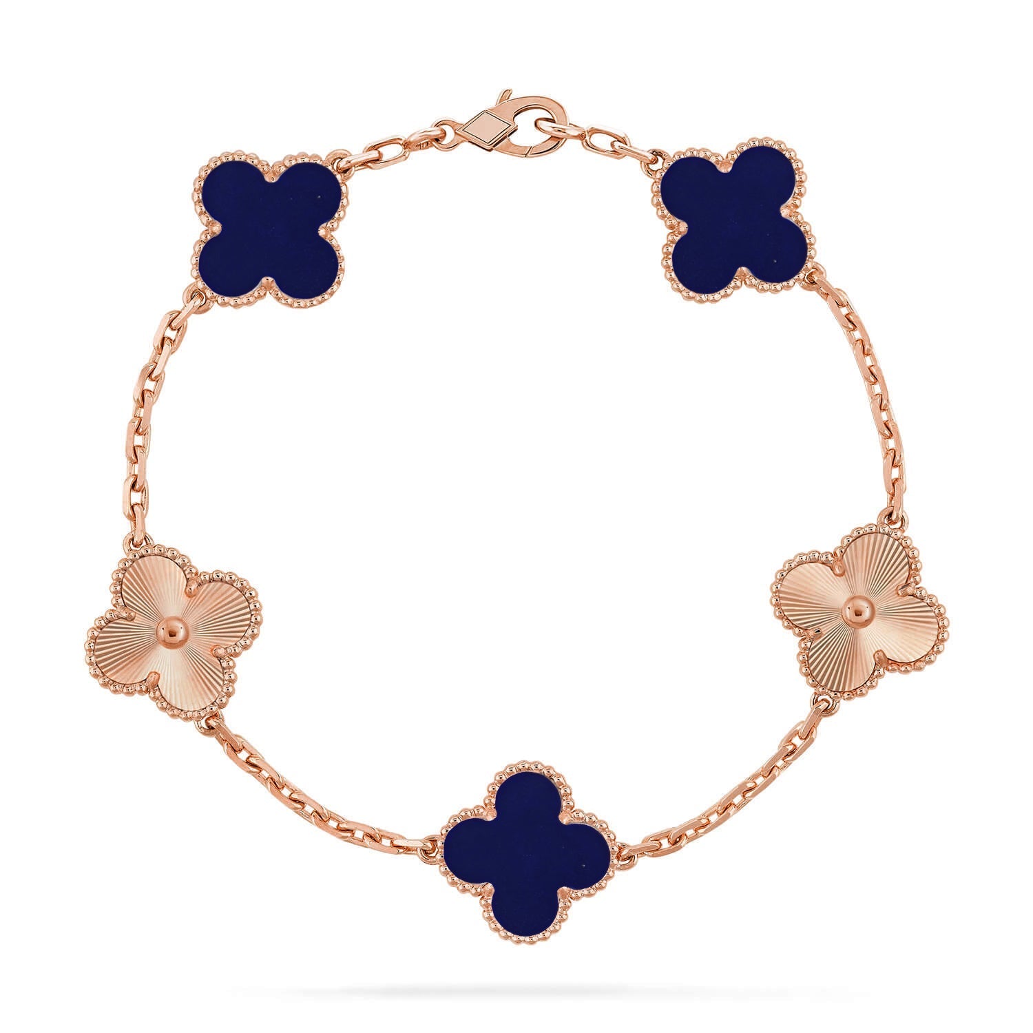 [Lumi]New CLOVER 5 MOTIF LAPIS LAZULI BRACELET COLLECTION