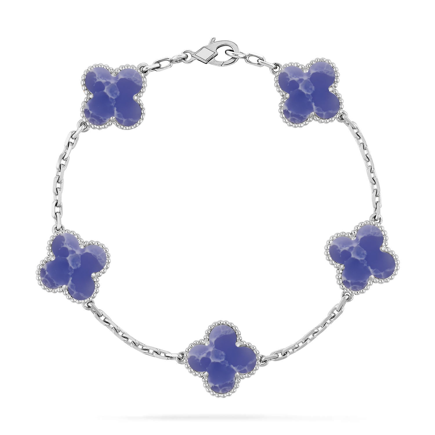 [Lumi]New CLOVER 5 MOTIF BLUE VEINS BRACELET COLLECTION