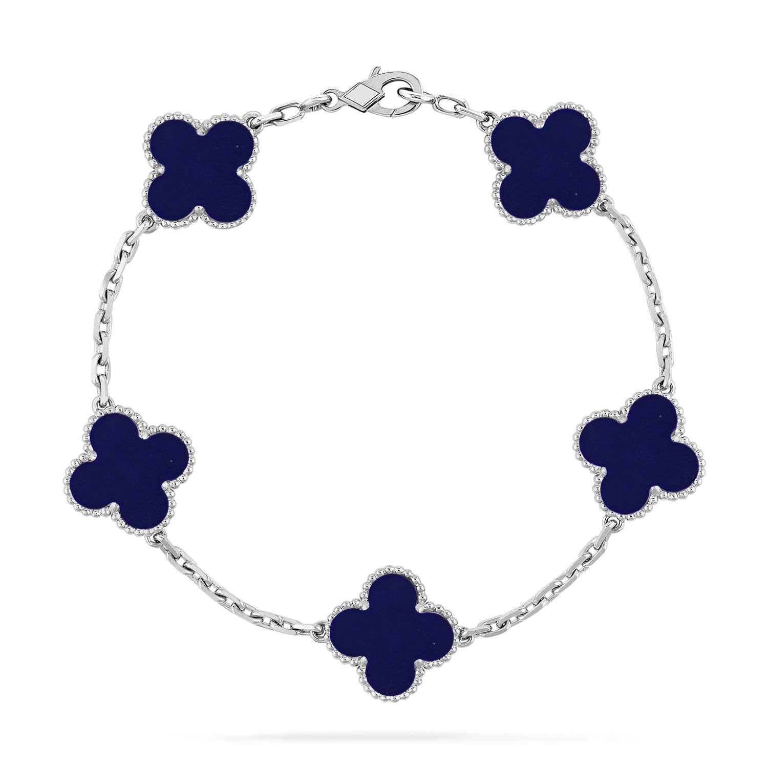 [Lumi]New CLOVER 5 MOTIF LAPIS LAZULI BRACELET COLLECTION
