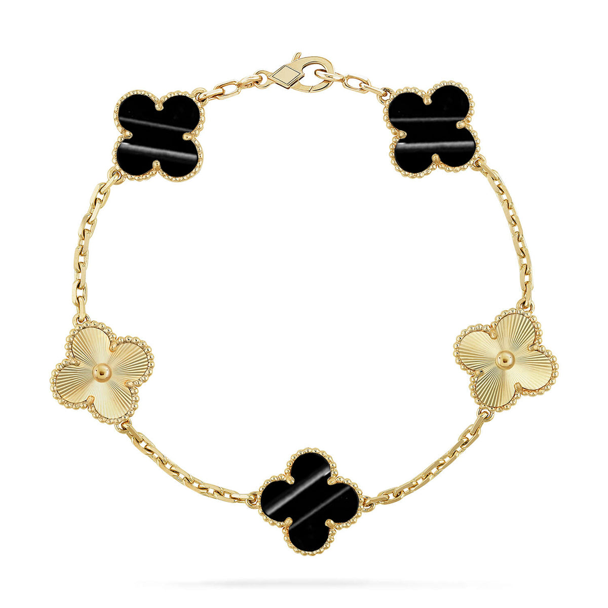 [Lumi]New  CLOVER 5 MOTIF PULSAR STONE BRACELET COLLECTION