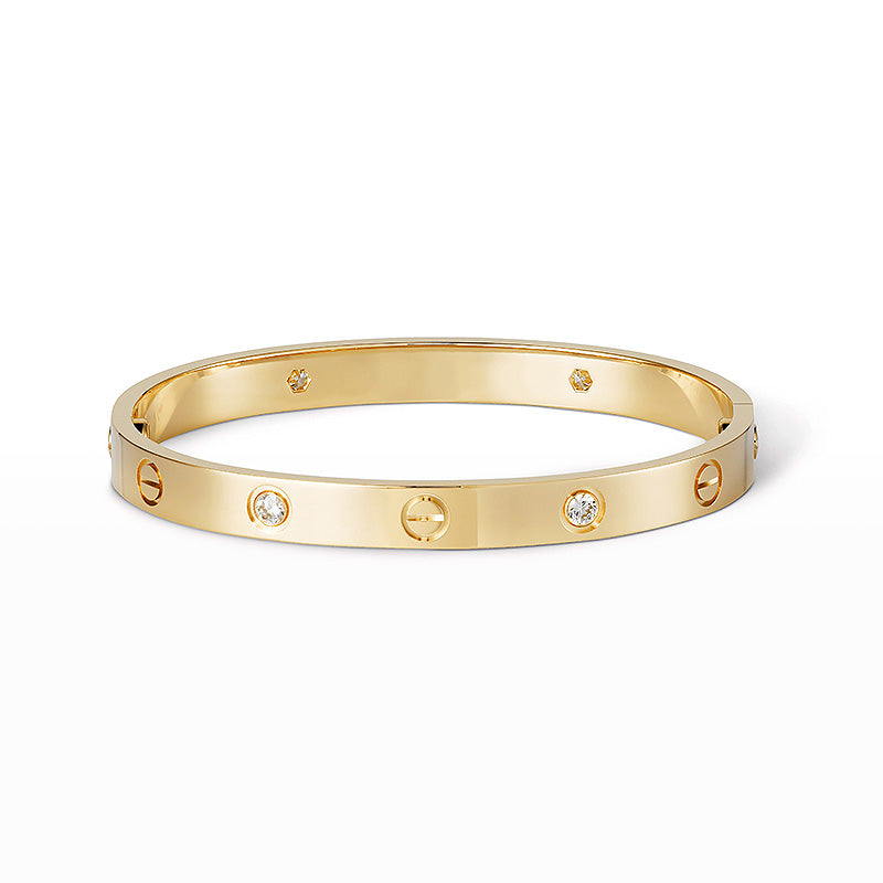 ¡®Lumi¡¯LOVE BRACELET 6.1MM 4 DIAMONDS