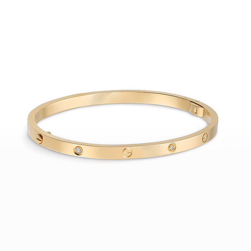 ¡®Lumi¡¯LOVE BRACELET 3.65MM 6 DIAMONDS