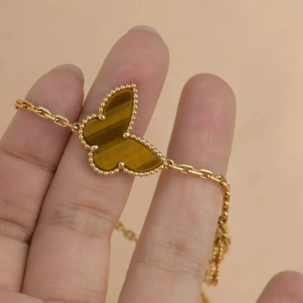 ¡®Lumi¡¯LUCKY SPRING 5 MOTIF GOLD BRACELET