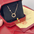 ¡®Lumi¡¯LOVE NECKLACE 16MM 2 DIAMONDS