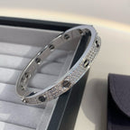 ¡®Lumi¡¯LOVE BRACELET 6.1MM DIAMOND-PAVED CERAMIC