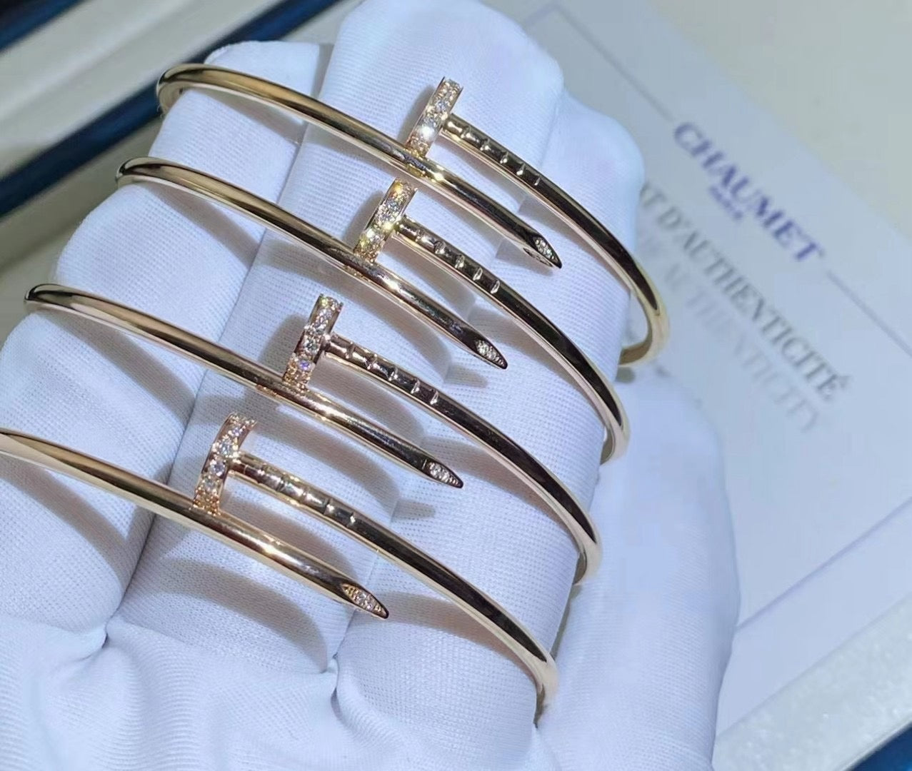 ¡®Lumi¡¯JUSTE BRACELET 2.5MM DIAMONDS