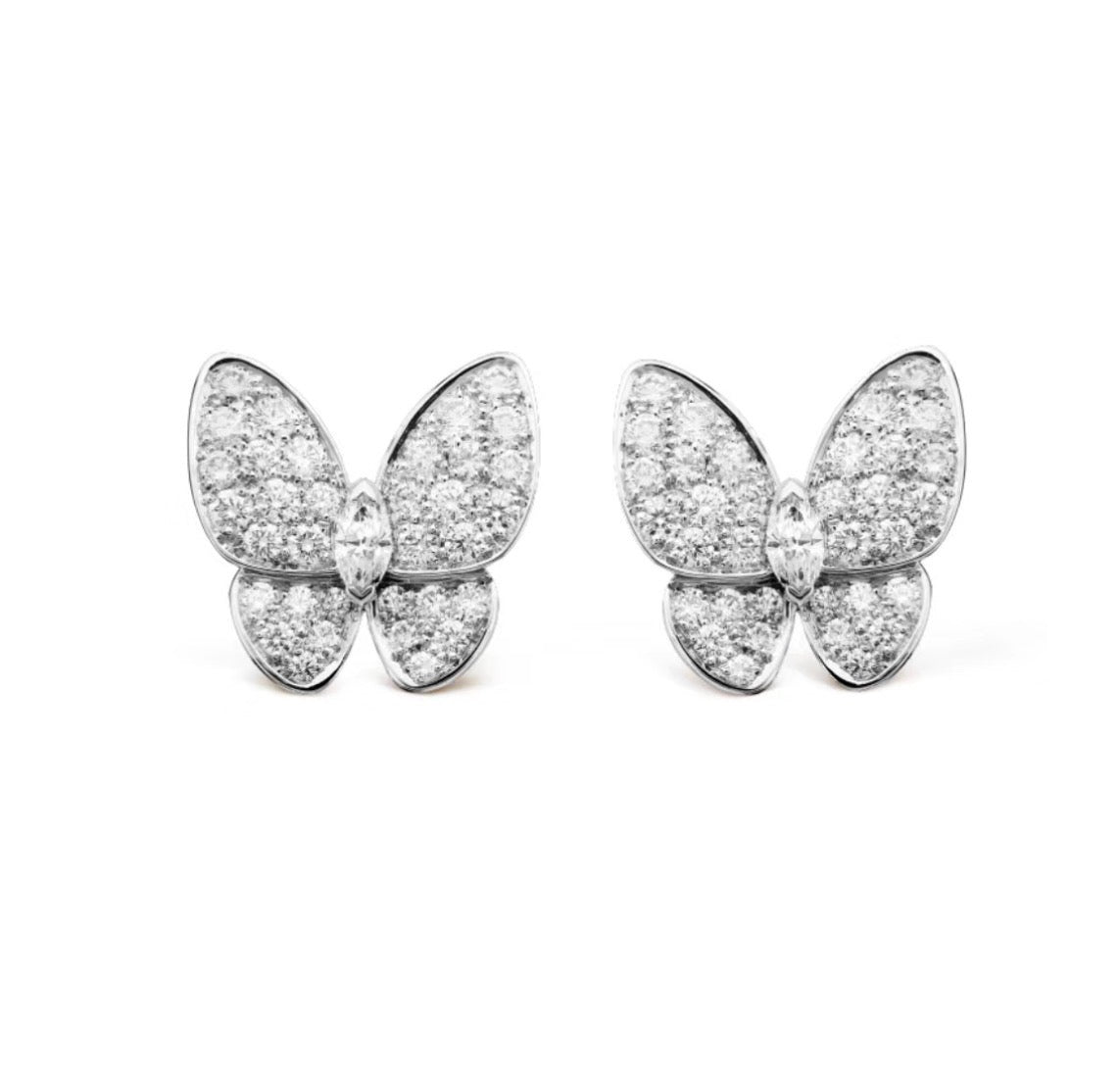 ¡®Lumi¡¯BUTTERFLY ALL DIAMOND EARRINGS