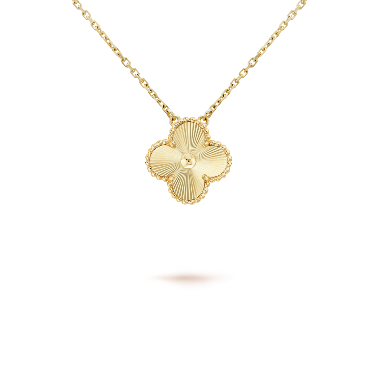 ¡®Lumi¡¯CLOVER 15MM LASER NECKLACE