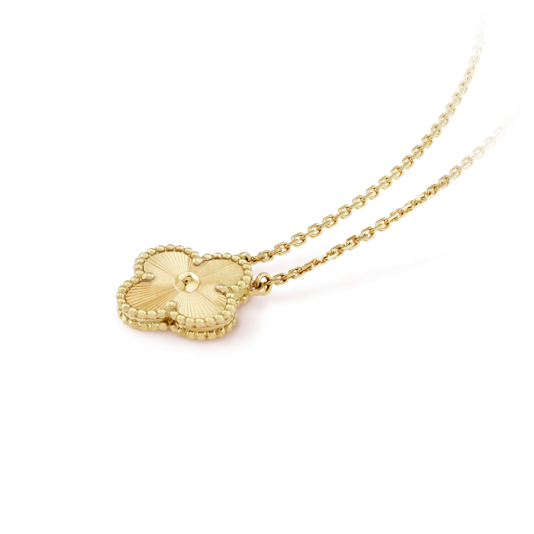 ¡®Imperial¡¯CLOVER 15MM LASER NECKLACE