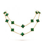 ¡®Lumi¡¯CLOVER 20 MOTIFS MALACHITE GOLD