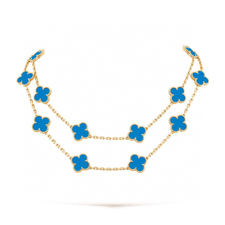 ¡®Lumi¡¯CLOVER 20 MOTIFS TURQUOISE GOLD