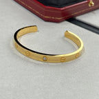 ¡®Lumi¡¯LOVE BRACELET 6.1MM 1 DIAMOND OPEN CUFF