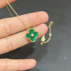 ¡®Lumi¡¯CLOVER 15MM DIAMOND TURQUOISE NECKLACE