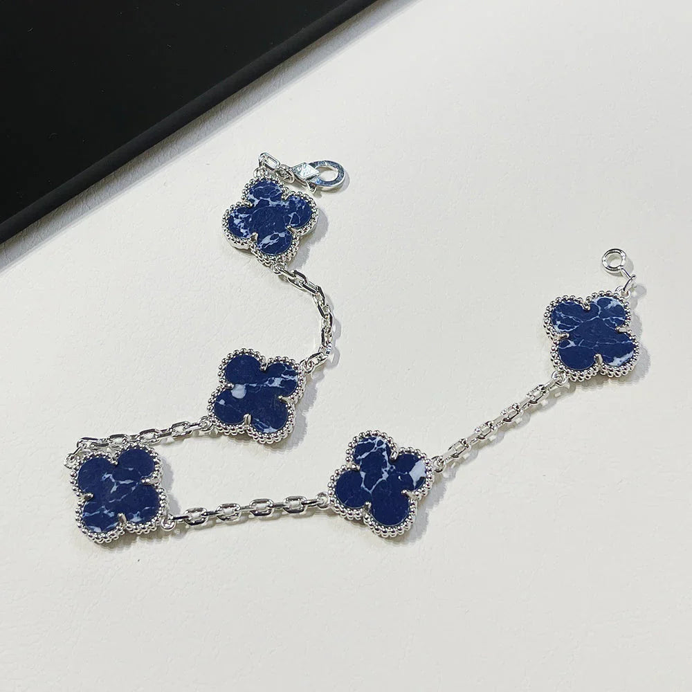 [Lumi]New CLOVER 5 MOTIF PIETERSITE BRACELET COLLECTION