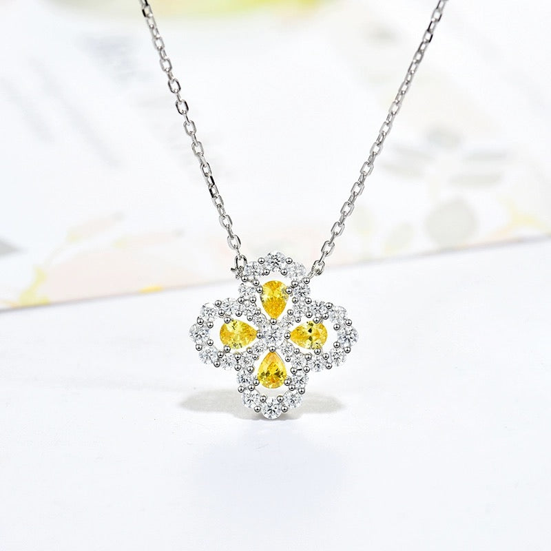 ¡®Lumi¡¯LOOP NECKLACE FULL MOTIF DIAMOND 16MM MULTIPLE COLORS