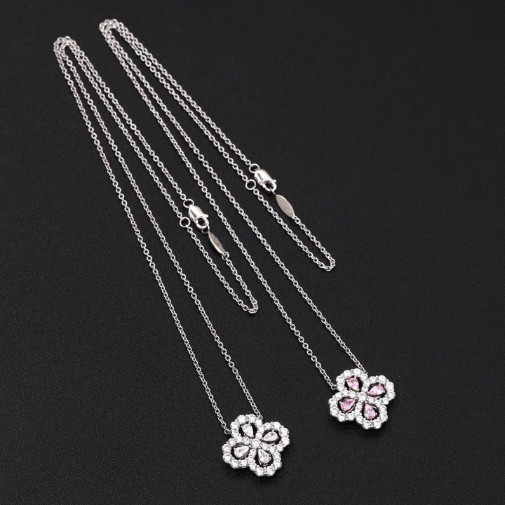 ¡®Lumi¡¯LOOP NECKLACE FULL MOTIF DIAMOND 16MM MULTIPLE COLORS