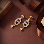 ¡®Lumi¡¯HM CHAINE DIAMOND EARRINGS