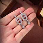 ¡®Lumi¡¯HM CHAINE DIAMOND EARRINGS