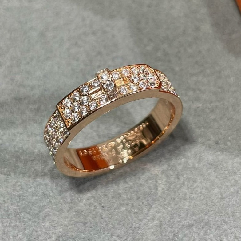 ¡®Lumi¡¯KELLY PINK GOLD DIAMOND RING
