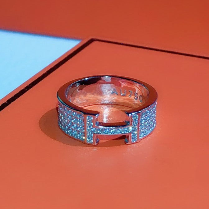 ¡®Lumi¡¯H RING FULL DIAMOND