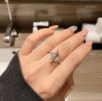 ¡®Lumi¡¯ECHAPPEE RING SILVER DIAMOND