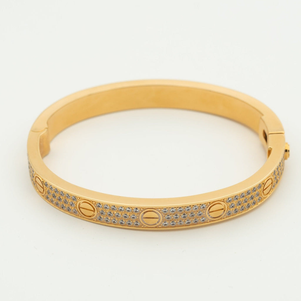 ¡®Lumi¡¯LOVE BRACELET 6.1MM DIAMOND-PAVED