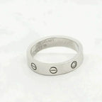 ¡®Lumi¡¯LOVE RING 4MM 1 DIAMOND SILVER