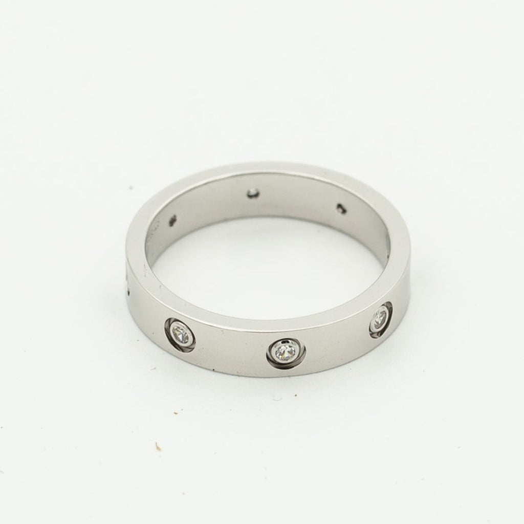 ¡®Lumi¡¯LOVE RING 3.6MM 8 DIAMONDS